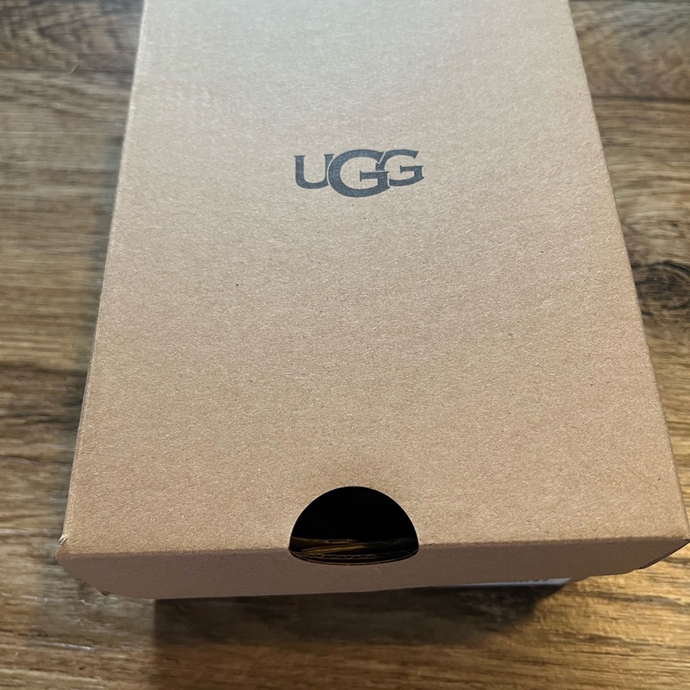 UGG Tan and Brown Baby Walkers Toddler Shoes - Picture 2 of 5